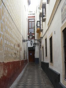 Calle Carlos Alonso Chaparro. Barrio Santa Cruz