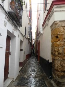 Calle Lope de Rueda. Barrio Santa Cruz Sevilla