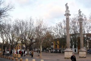Alameda de Hércules en Sevilla
