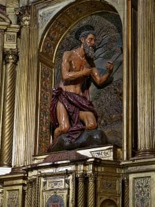 San Jerónimo, obra de Martínez Montañés para el retablo del Monasterio de San Isidoro del Campo