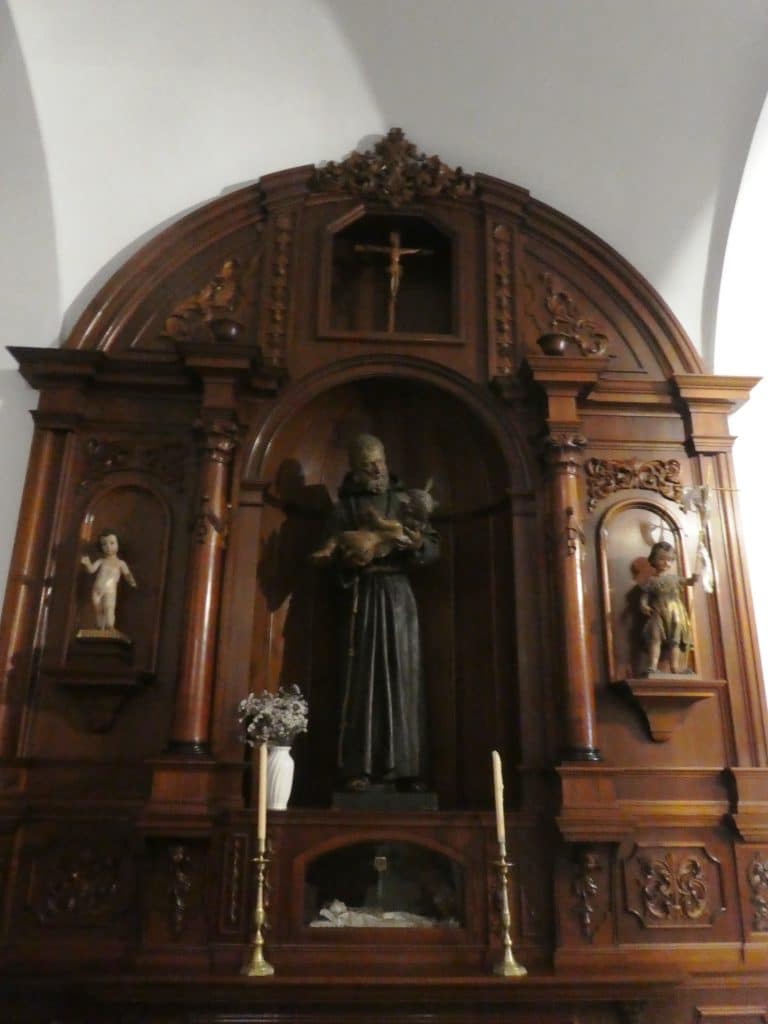 San Félix de Cantalicio obra de Antonio López