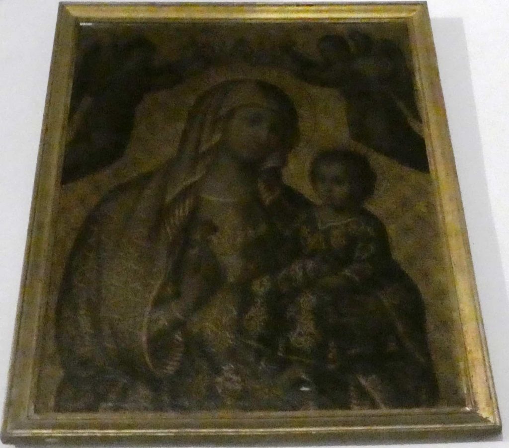 Virgen de la Antigua, copia de la obra de la catedral