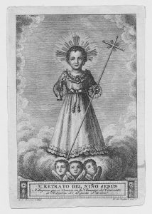 Representación del Niño Jesús del convento del Espíritu Santo de Sevilla